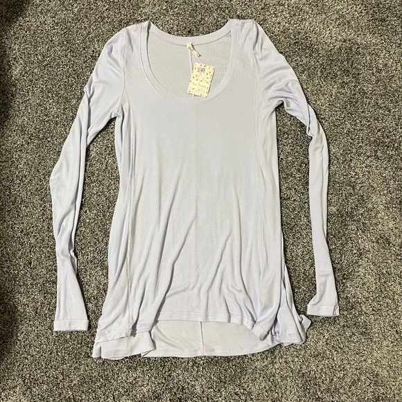 Free People Women's Top, Size M, Color Lilac, New with tags - Picture 2 of 16